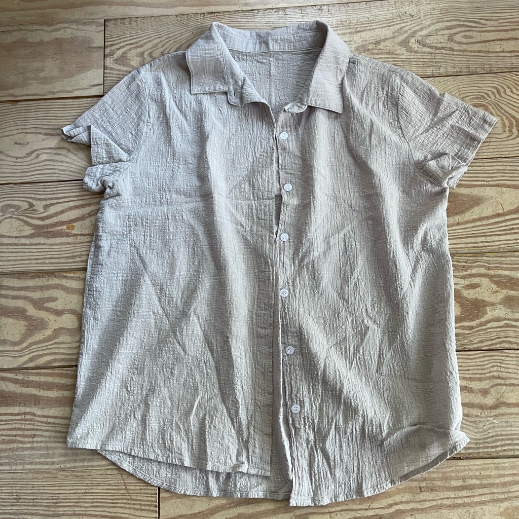 Amazon Button Down Blouse Size Large